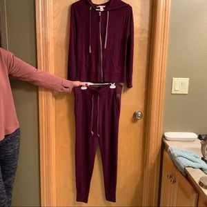 Joggers and jacket sweatsuit